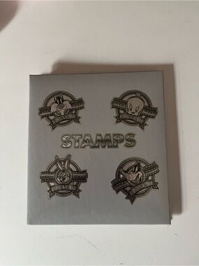 Unused Looney Tunes Silver Stamp Collection Album from USPS 1999 Acid Free Pages